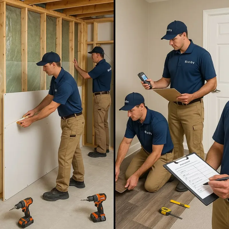 Repairs and Reconstruction process in Citronelle, AL